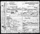 Sarah Bridges Wren Death Certificate